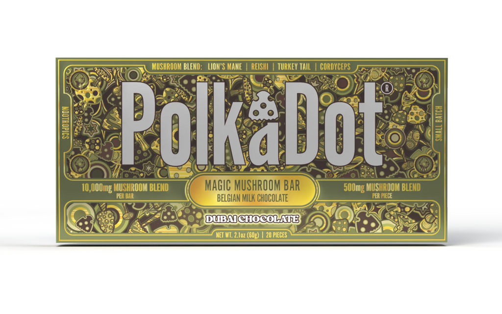 PolkaDot Mushroom Chocolate Bars