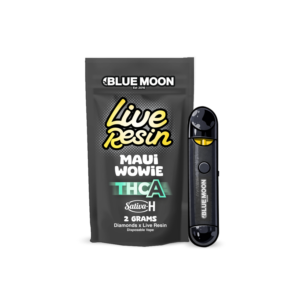 2G Live Resin Disposable Vape Maui Wowie – 5 Pack