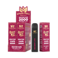 QK Kratom 2G Disposable Vape Red Berry Love – 10 Pack