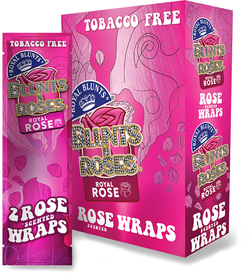 Royal Blunts Blunts N Roses Wraps – 2 Pack