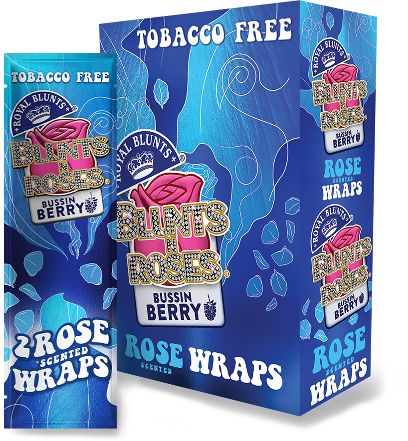 Royal Blunts Blunts N Roses Wraps – 2 Pack
