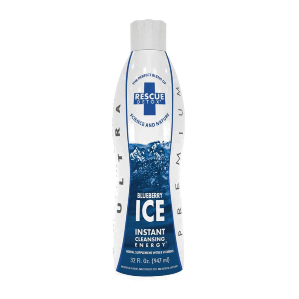 Rescue Detox ICE Ultra Premium — Blueberry — 32 fl oz reference photo