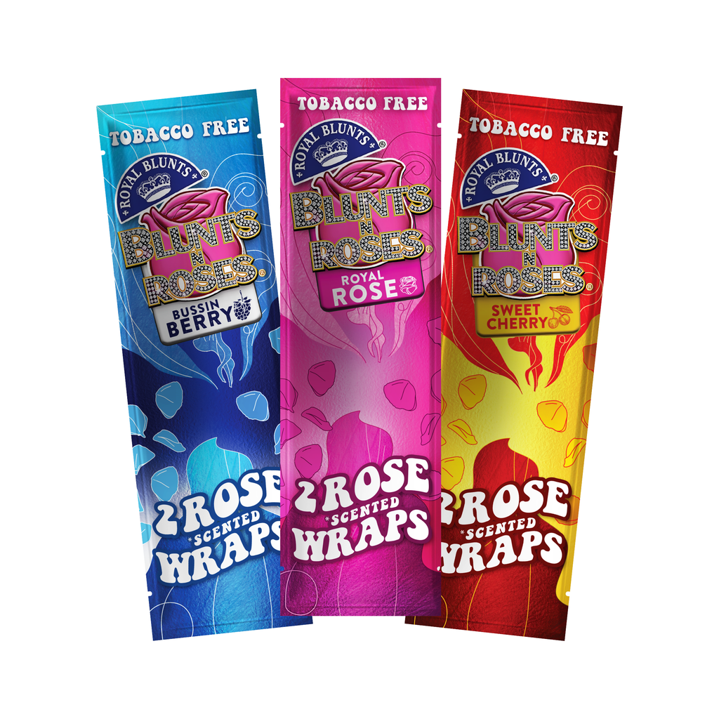 Royal Blunts Blunts N Roses Wraps – 2 Pack