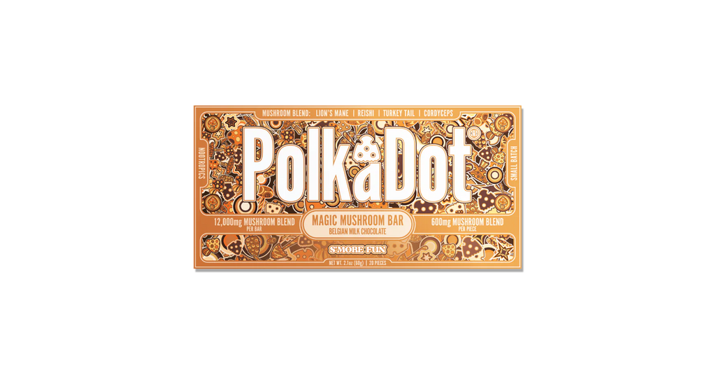 PolkaDot Mushroom Chocolate Bars