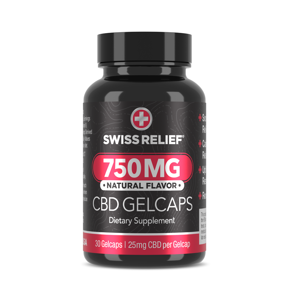 30 Count – CBD Gel Caps 25mg