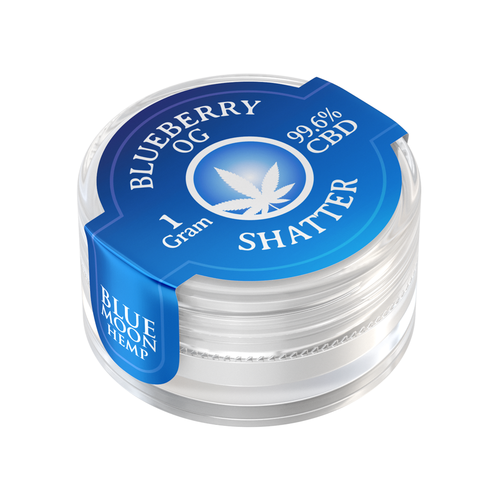 Blueberry OG CBD Shatter