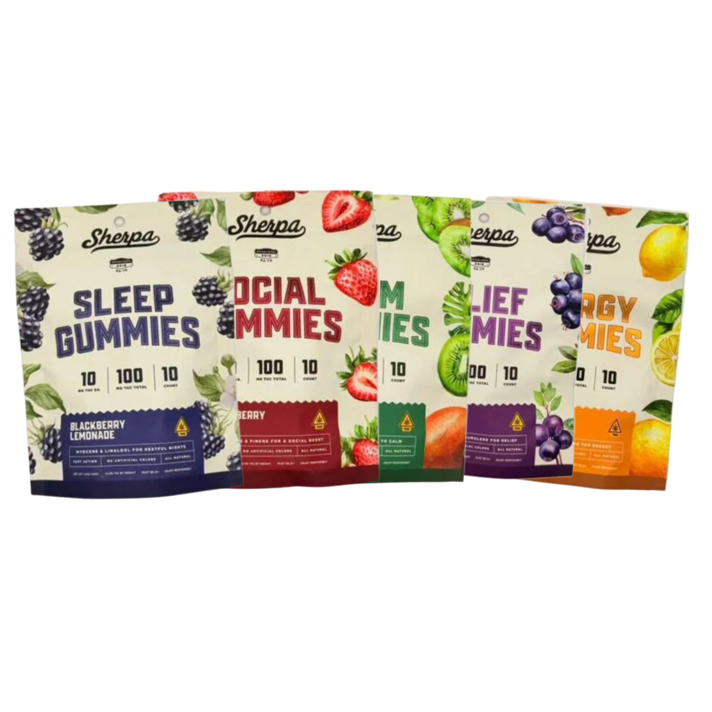 Sherpa Gummies 100mg (10ct) "Assorted Flavors"