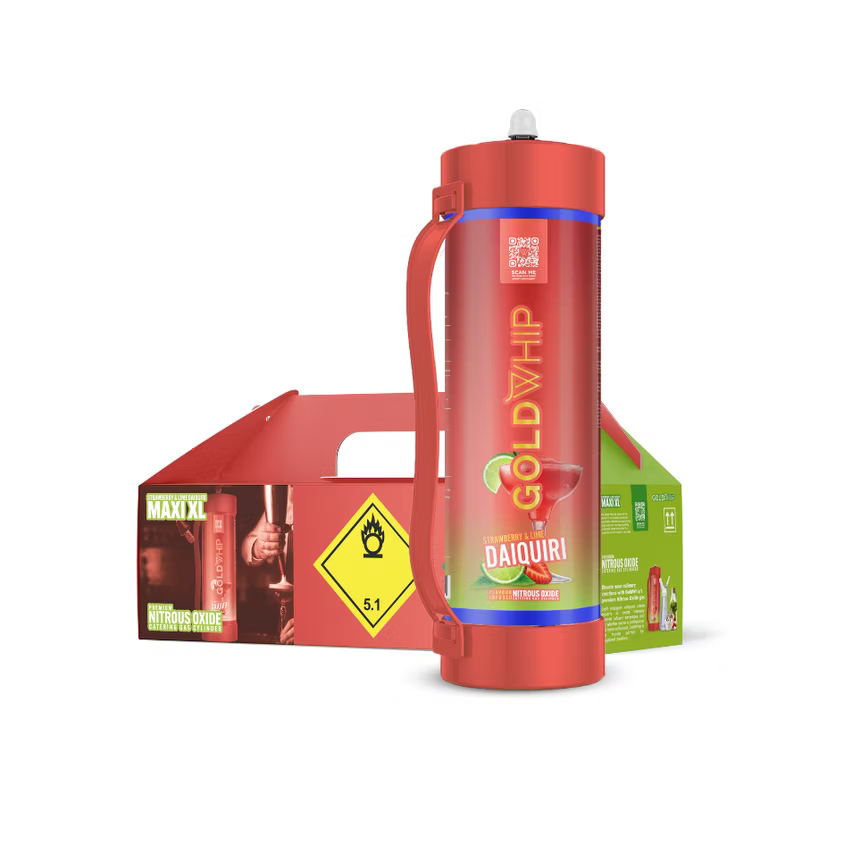 Gold Whip - 2000g N2O Tank Cream Charger