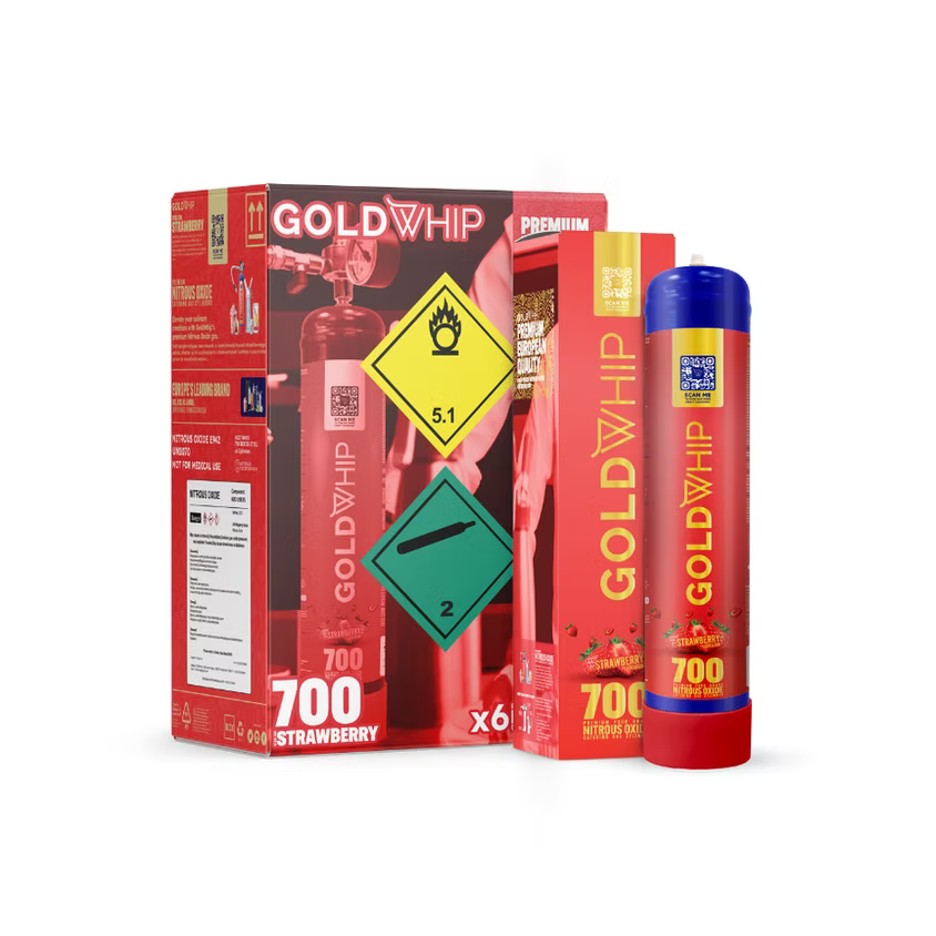 Gold Whip - N2O 700 Series Cream Charger