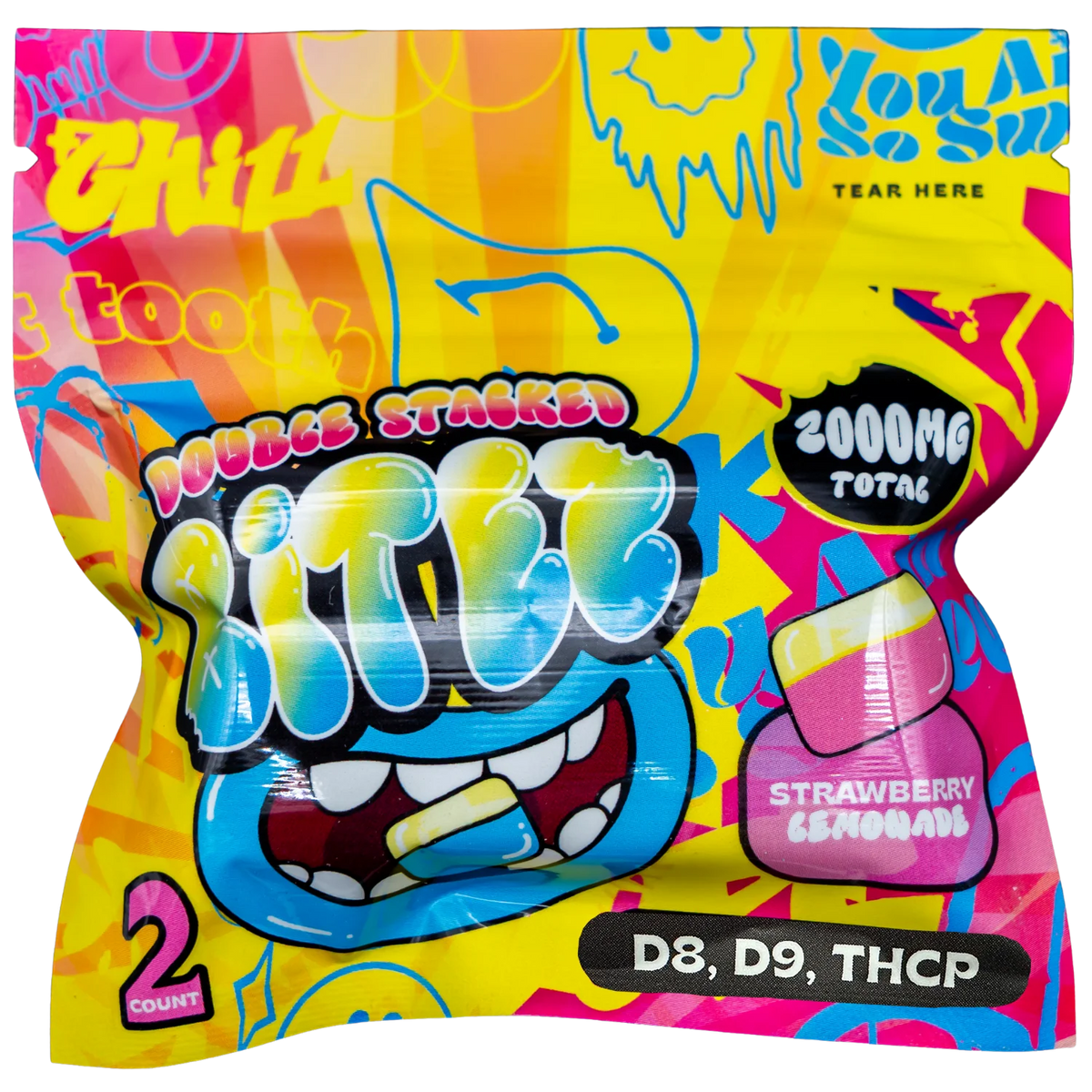 BITEZ – STRAWBERRY LEMONADE/BLUE RAZZ – 60 PACKS