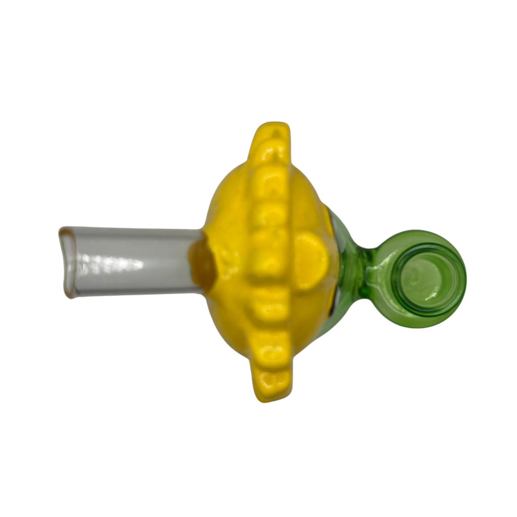 Sunny Side Glass Water Pipe – Green