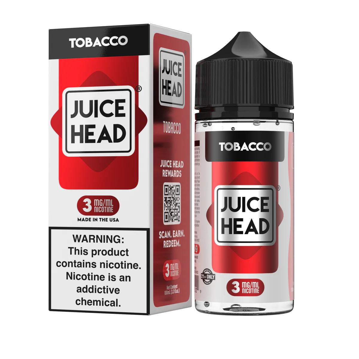 Juice Head Menthol & Tobacco 100ml