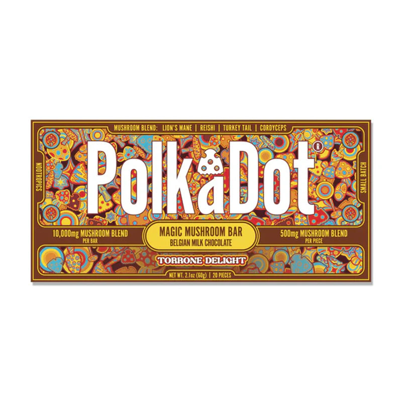 PolkaDot Mushroom Chocolate Bars