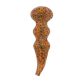 Tri-Glitch Wave Glass Hand Pipe