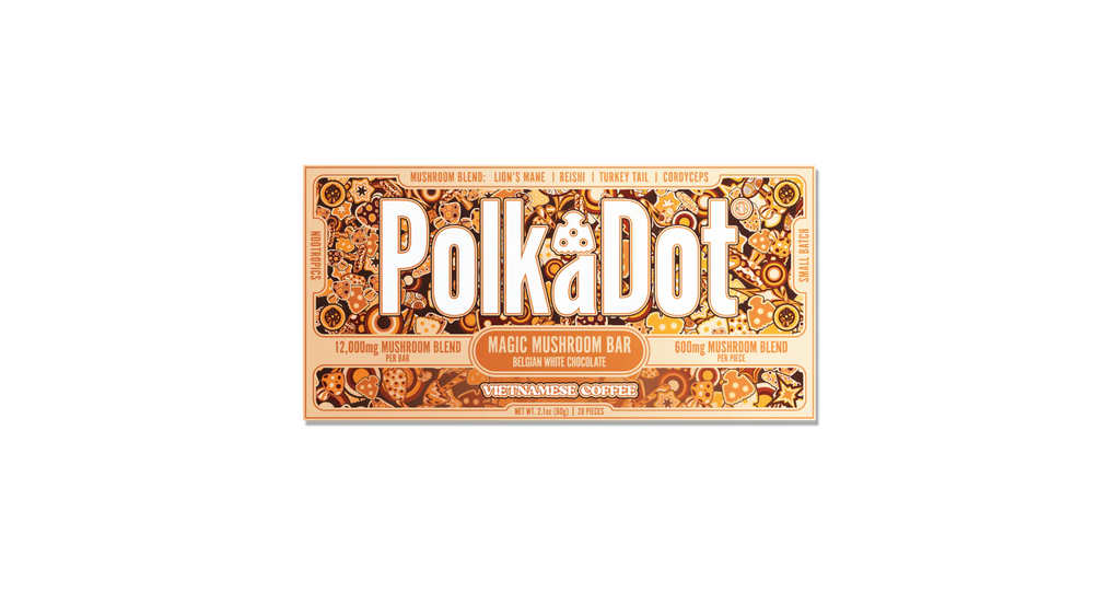 PolkaDot Mushroom Chocolate Bars
