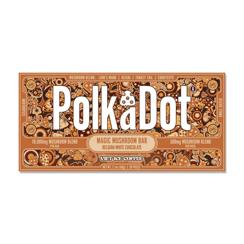PolkaDot Mushroom Chocolate Bars
