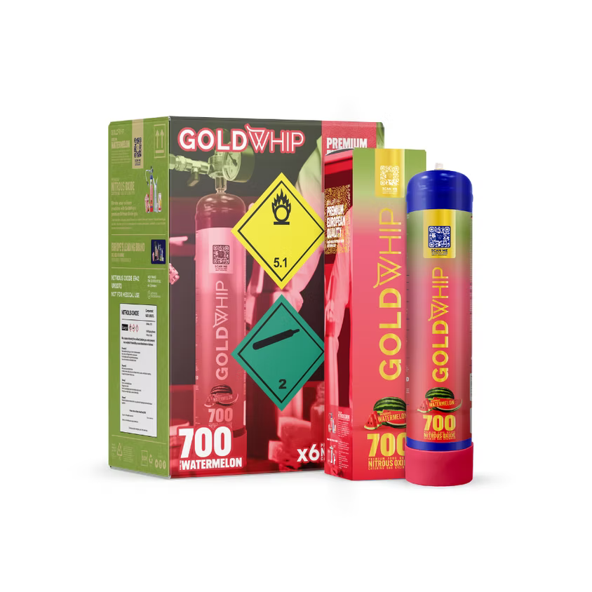 Gold Whip - N2O 700 Series Cream Charger