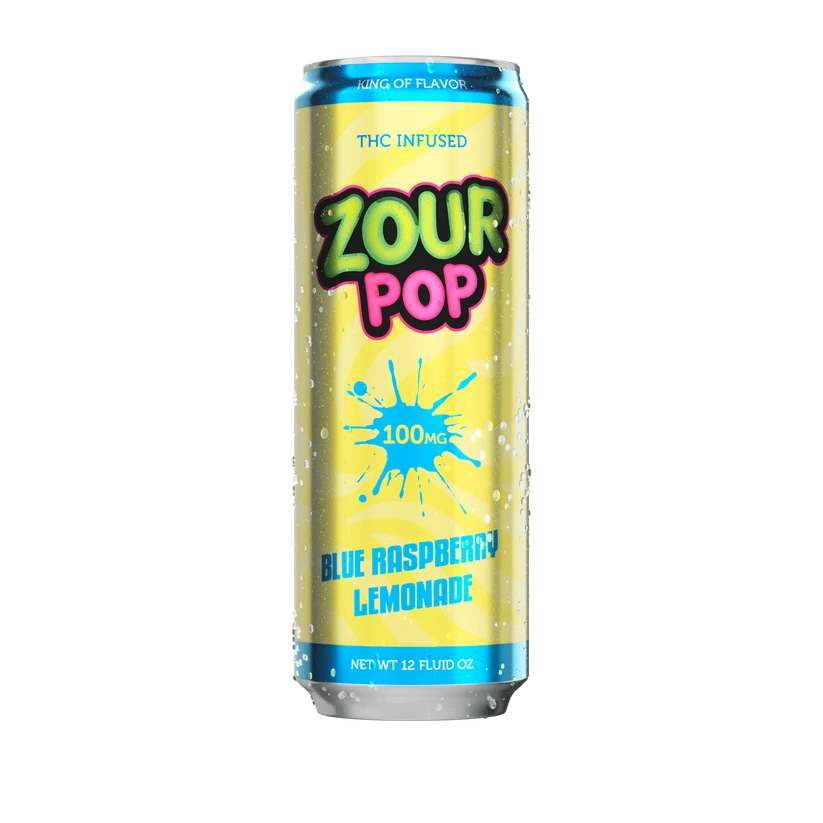 Zour Pop 100mg THC Drink