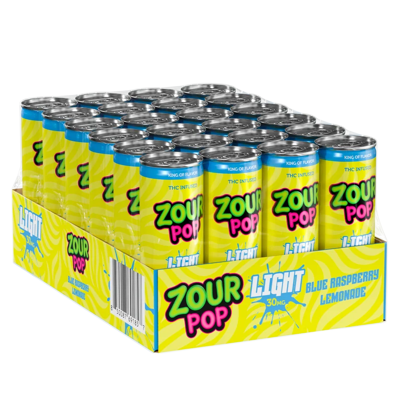 Zour Pop 100mg THC Drink