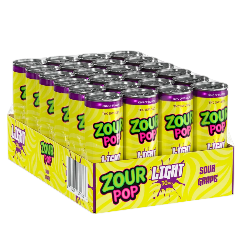 Zour Pop 100mg THC Drink