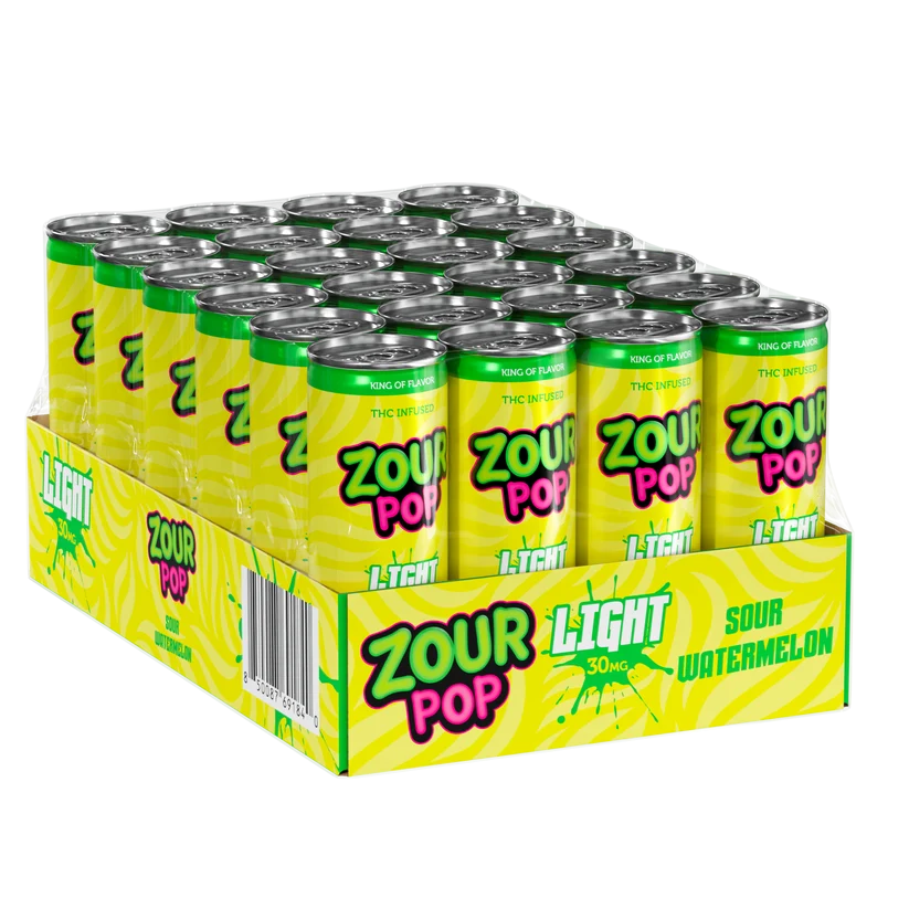 Zour Pop 100mg THC Drink