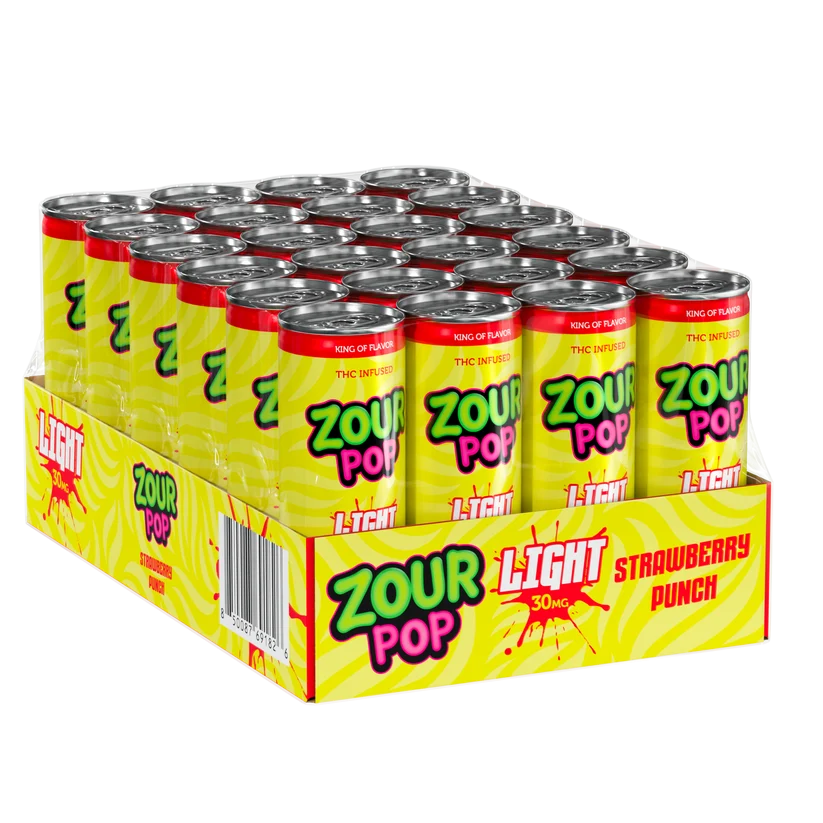Zour Pop 100mg THC Drink