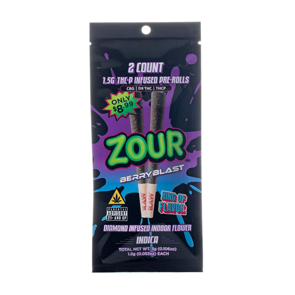 Zour Stash 2pk 1.5g Pre-Rolls