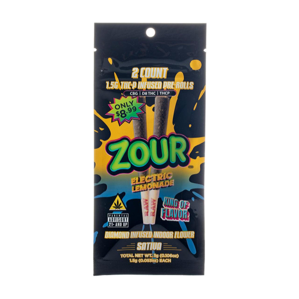 Zour Stash 2pk 1.5g Pre-Rolls