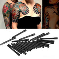 100Pcs Tattoo Ink Mixer Sticks Tattoo Pigment Mixing Sticks Plastic Stirring Rods Makeup Eyebrow Microblading Tool for Tattoo
