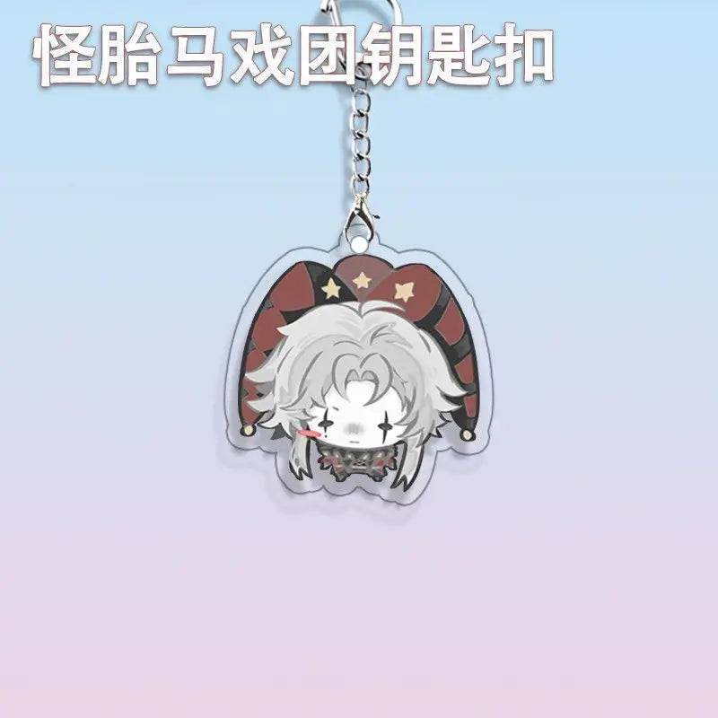 Anime "The Freak Circus Pierrot Key Chain"