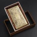 Slim Embossed Cigarette Case 20 Sticks Capacity