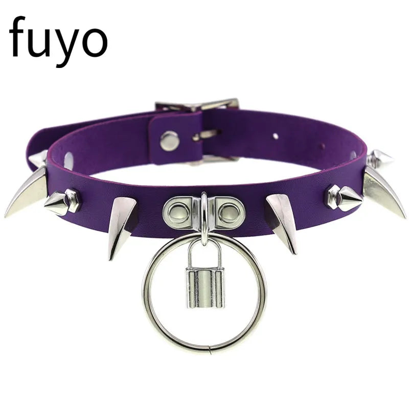 Punk Cat Ear Choker Collar