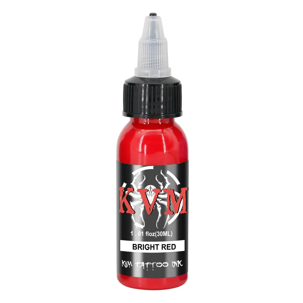 KVM 30ml Multi-Color Tattoo Ink Pigment with Box Art Tattoo Kit Natural