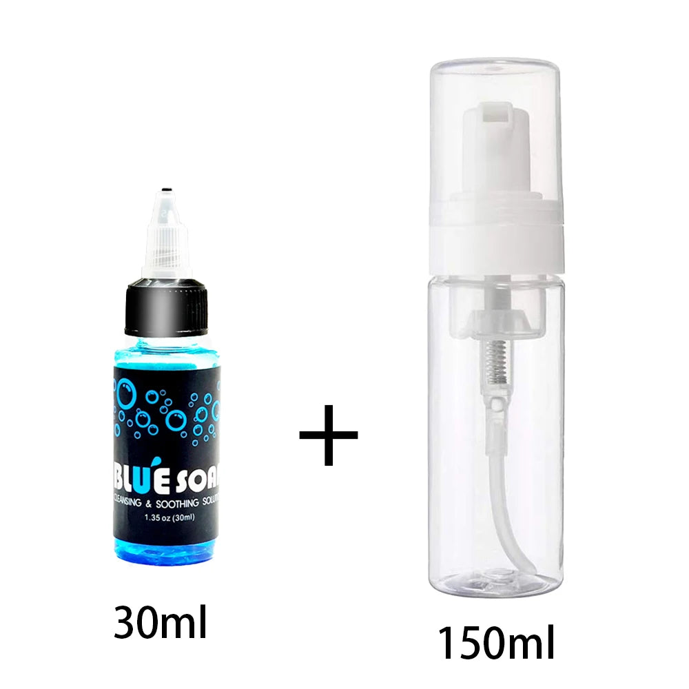 KVM Tattoo Blue Soap