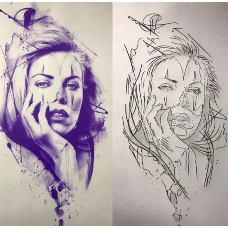 100/200/500pcs Tattoo Transfer Machine Special Copy Paper God Ink Transfer Paper A4 New Technology Inkjet Ink Tattoo Accessories