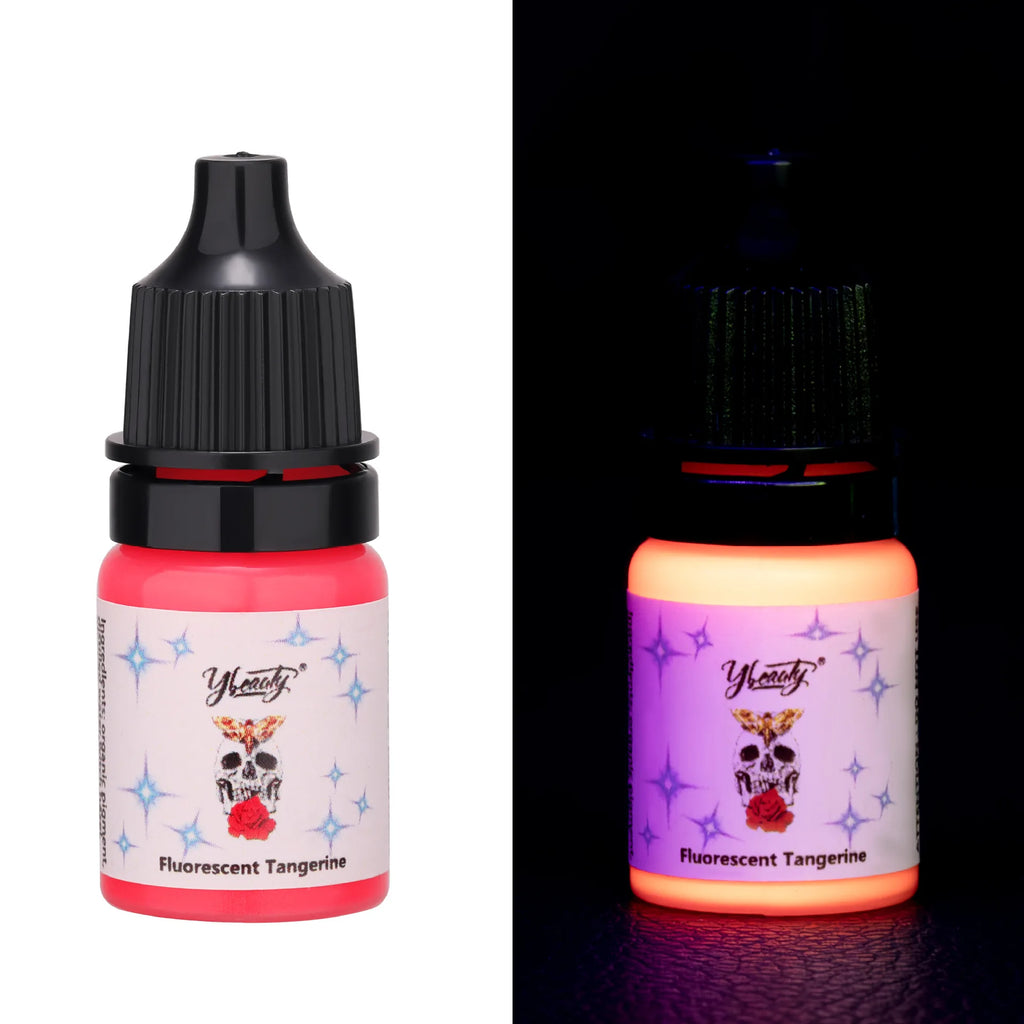 8-Color 5ml Fluorescent UV Tattoo Ink Kit