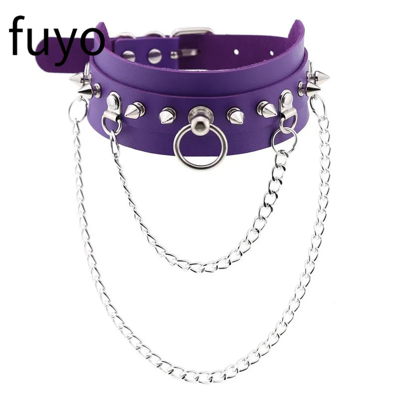 Punk Cat Ear Choker Collar