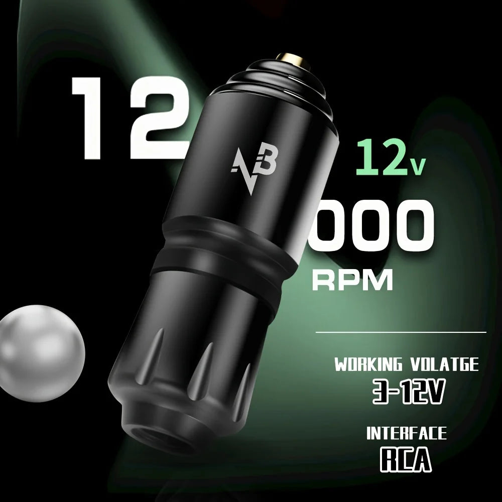 Tattoo Gun Set - Tattoo Pen with 20 Tattoo Needles and Wireless Power Supply, Multifunctional Digital Led Display Tattoo Machine Kit, Artist-Specific Tattoo Tools, Tm-20