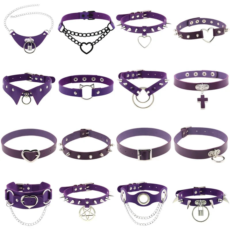 Punk Cat Ear Choker Collar