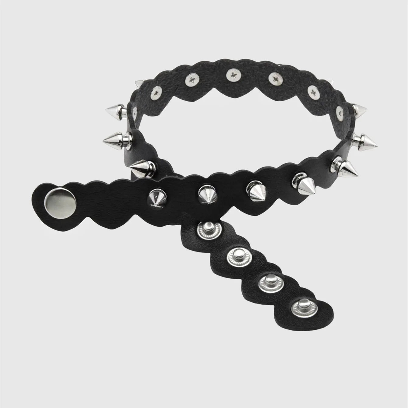 Gothic Heart Spike Choker