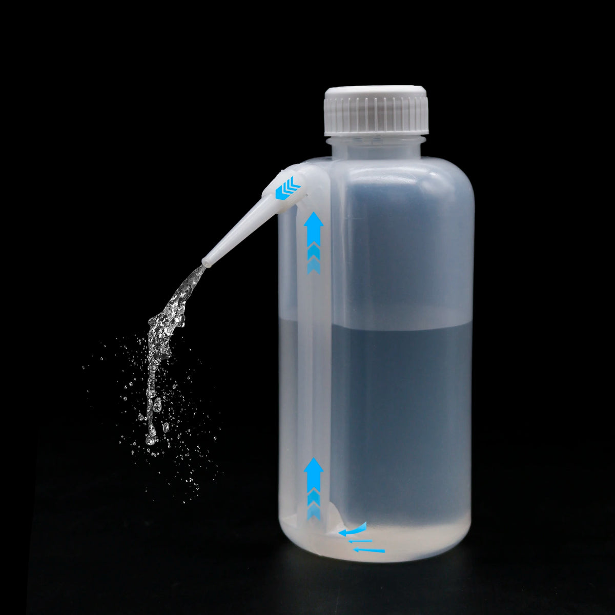 250/500ml Tattoo Wash Bottle Safety Rinse Bottle Watering Tools Tattoo
