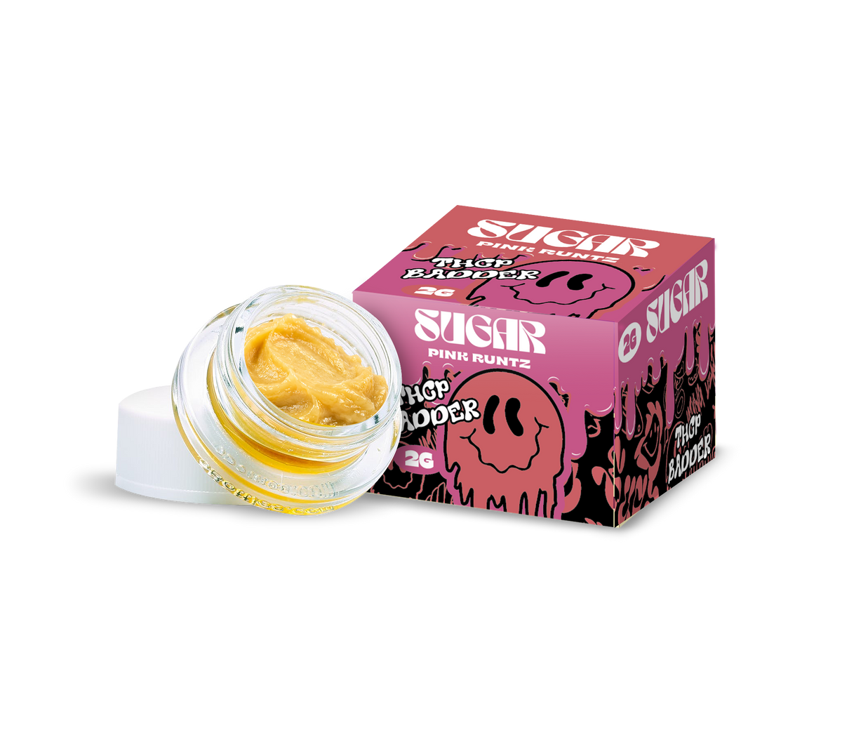 Badder Pink Runtz THC-P Dab – 2 Grams 14PK