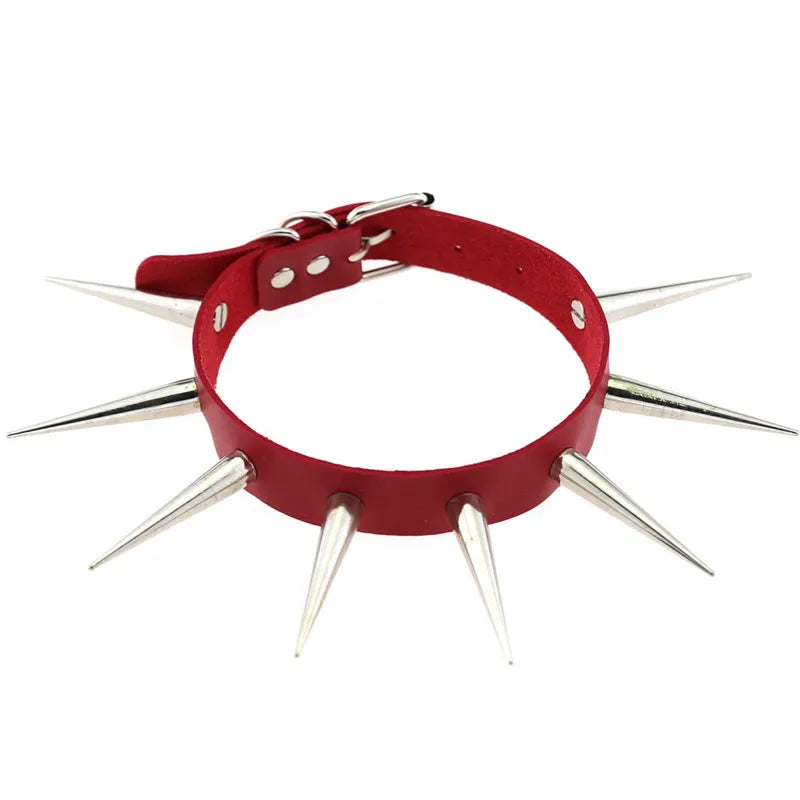 Big Spike Rivets Choker