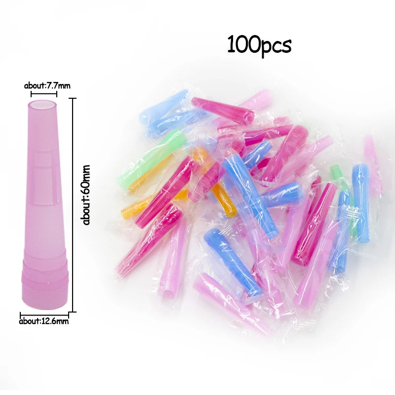 Disposable Hookah Mouth Tips Shisha Mouthpieces A Variety of Size 100pcs 50pcs A Bag Drip Tip Chicha Cachimba Accessories