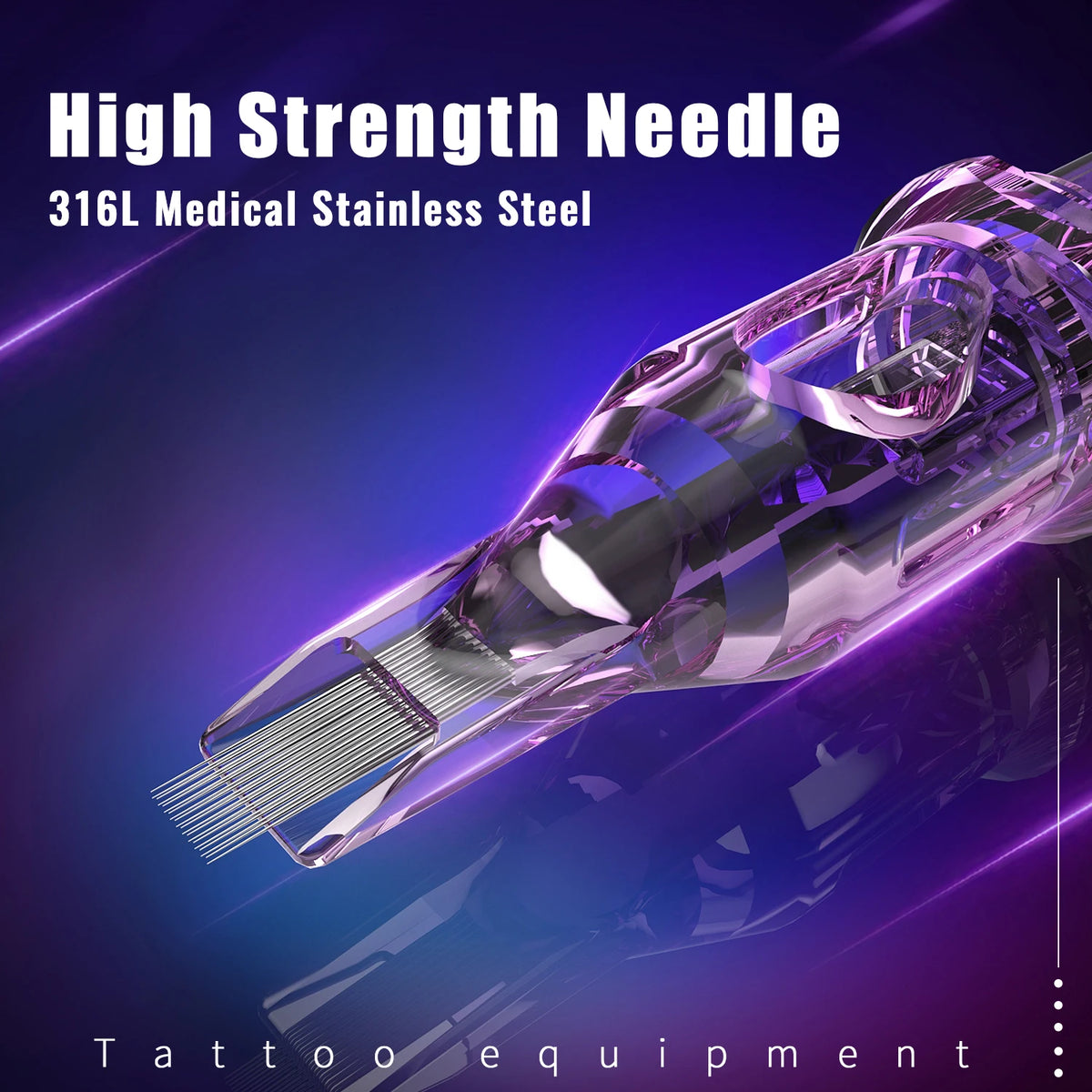50/20/10PCS Tattoo Cartridge Needles Individual Package Professional