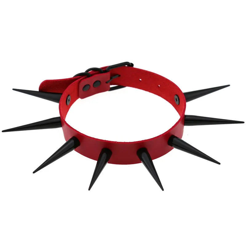 Big Spike Rivets Choker
