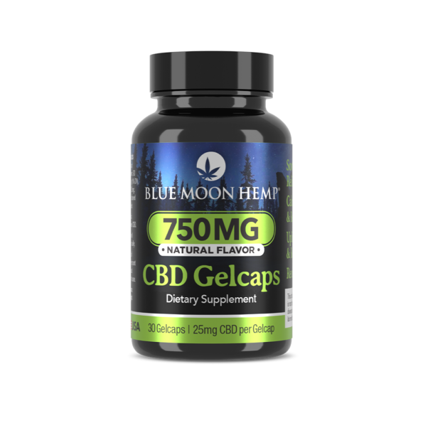 30 Count – CBD Gel Caps 25mg