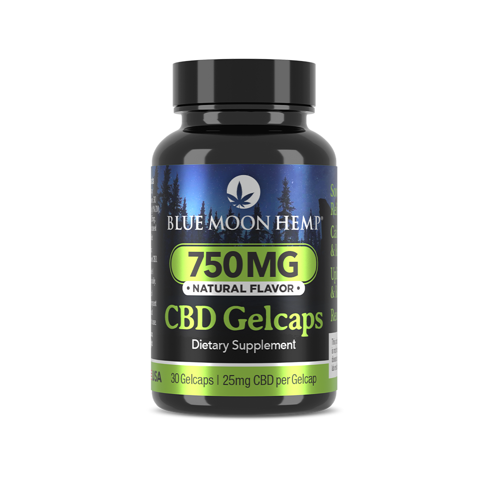 30 Count – CBD Gel Caps 25mg