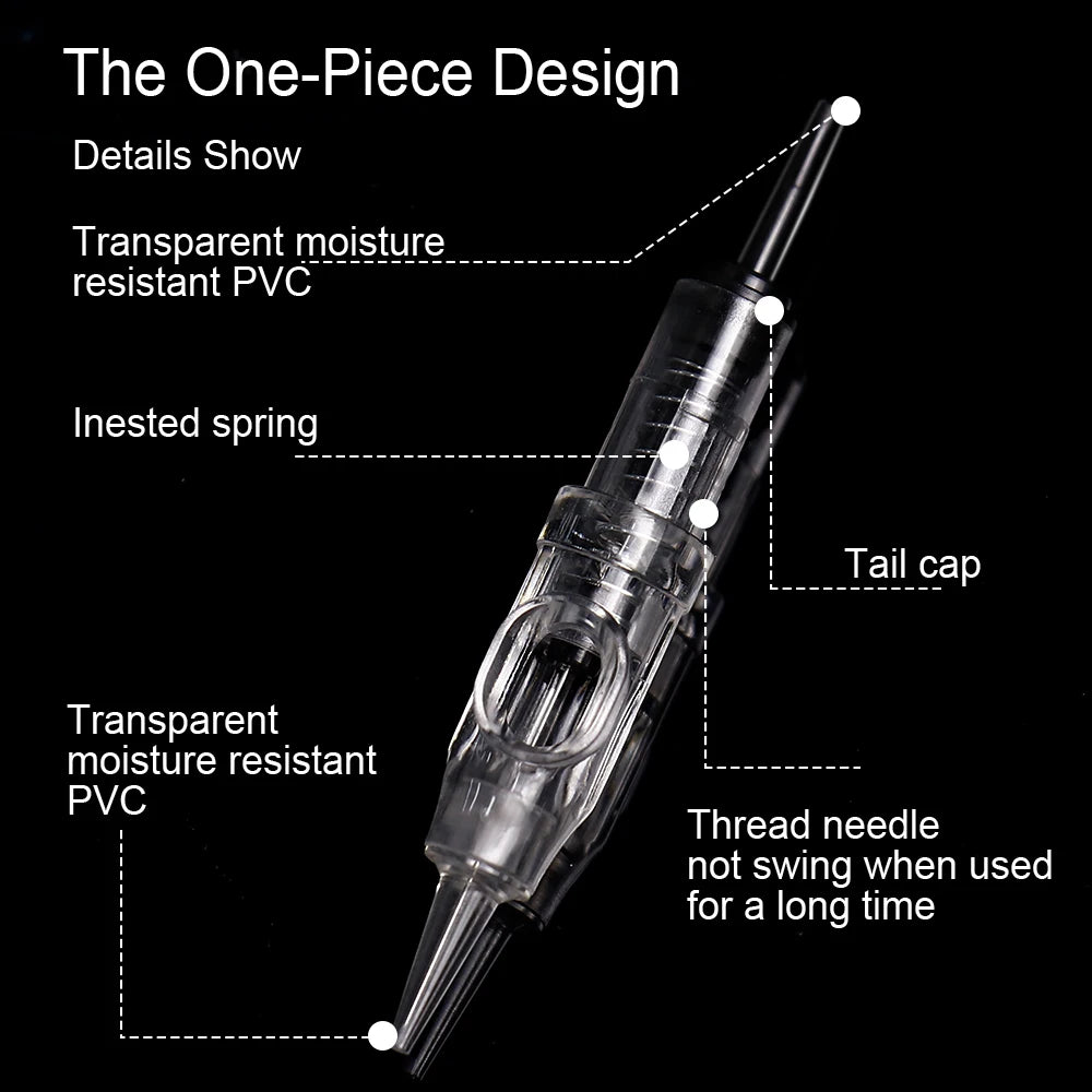 20Pcs Sterilized Tattoo Cartridge Needles 0.30MM PMU Permanent Eyebrow