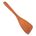 Wooden Spatula Nonstick Kitchen Utensils 12-Inch Ergonomic Right-Handed Turner for Stir-Frying Pancakes Eggs Cooking Tool